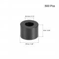 Uxcell Abs Round Spacer Washer 3 2mm Id 7mm Od 5mm Length For M3 Screws Block Black 500pcs 3d Printer Tv Wall Mount Outlet