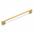 Cosmas 10 Pack 11244-160bg Brushed Gold Modern Cabinet Hardware Handle Pull 6-5 16 Inch 160mm Hole Centers 