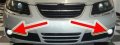 Fog Lights For 2006-2009 Saab 9-5 Sedan 2 3t Aero Lamp 2007 