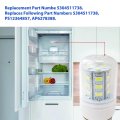 2pcs 5304511738 Led Light Bulb Refrigerator Replace Ps12364857 Ap6278388 E27 5w Corn Bulbs Ac220-240v White Lamp For Fridge