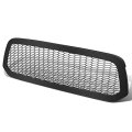 Auto Dynasty Honeycomb Mesh Front Bumper Hood Grille Compatible With Ram 1500 13-18 Classic 19-20 Matte Black 
