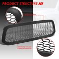 Auto Dynasty Honeycomb Mesh Front Bumper Hood Grille Compatible With Ram 1500 13-18 Classic 19-20 Matte Black