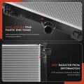 A-premium Engine Coolant Radiator Assembly Compatible With Toyota Corolla 2019-2020 Lexus Ux200 2019