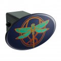 Dragonfly Elegant Oval Tow Trailer Hitch Cover Plug Insert 