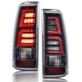 Led Tail Lights For Chevy Silverado 1500 2500 99-02 Fit Gmc Sierra 99-06 Only Fits Fleetside Bed Not Fit Stepside Beds Clear 