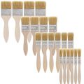 Us Art Supply 20 Pack Of Assorted Size Paint And Chip Brushes For Stains Varnishes Glues Gesso