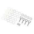 4pcs Connecting Rod Piston Kits For 2012 2013 2014 2015 2016hyundai Kia Accent Rio 1 6l Dohc 23041-2b600 23041-2b610