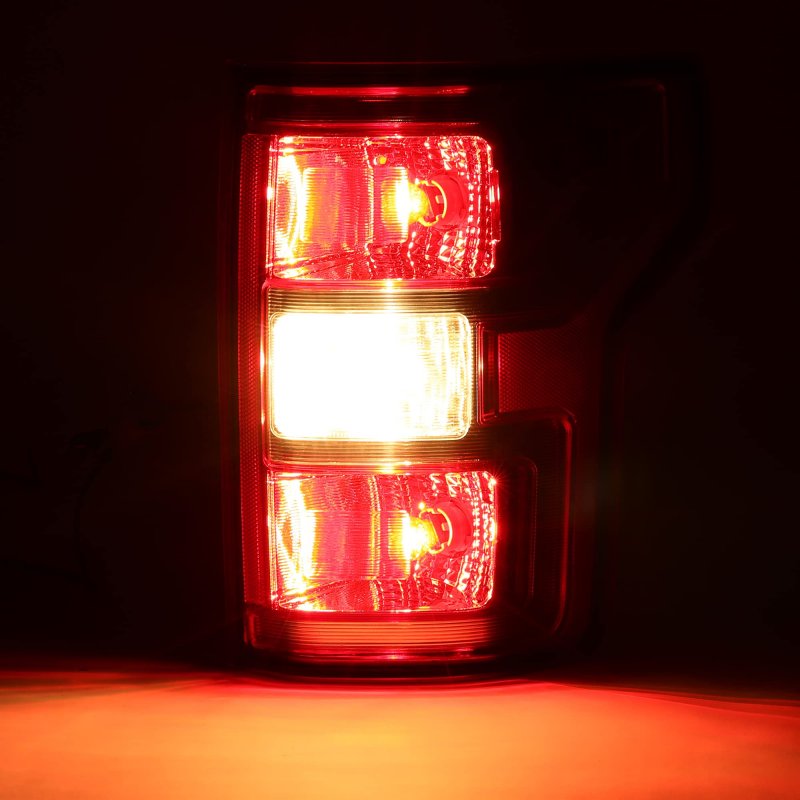 Rear Right Tail Light Assembly With Bulbs For 2018 2020d F 150 Red Lens Chrome Housing Replacement For Fo2801265 Jl3z 13404 H