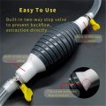 Kimiss Car Fuel Tank Sucker Multifunction Liquid Water Pump Oil Transfer Siphon For Gasoline With 2m Syphon Hose Completeset