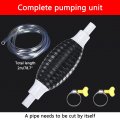 Kimiss Car Fuel Tank Sucker Multifunction Liquid Water Pump Oil Transfer Siphon For Gasoline With 2m Syphon Hose Completeset