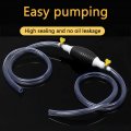 Kimiss Car Fuel Tank Sucker Multifunction Liquid Water Pump Oil Transfer Siphon For Gasoline With 2m Syphon Hose Completeset
