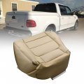 Passenger Side Bottom Seat Cover Replacement Leather Tan For Ford F-150 Lariat 2001 2002 2003 