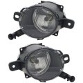 Fog Light Pair For 2016 Chevy Malibu Limited Driver And Passenger Side Capa Certified Clear Lens Halogen Replacement Gm2592301 