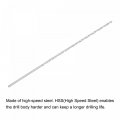 Uxcell Hss High Speed Steel Extra Long Twist Drill Bits 3mm Diameter 250mm Length 4 Pcs