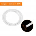 Uxcell Silicone Foam Seal Strip 6mm 0 24 Dia 1 Meters 3 28 Ft Long Sponge Rubber Weather Round Cord Solid For Machinery And