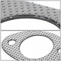 Aluminum Exhaust Manifold Header Gasket Set Compatible With 90-93 Mazda Miata 1 6l