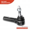 A-premium Set Of 4 Front Lower Ball Joint Outer Tie Rod End Compatible With Dodge Dakota 2005-2010 Mitsubishi Raider 2006-2009
