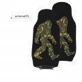 Funny Sasquatch Camouflage Bigfoot Car Seat Covers 2pcs Full Set For Men Women Suitable Suv Sedan Truck Pick-up Automotive