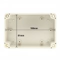 Uxcell 100x68x50mm Electronic Waterproof Ip65 Sealed Abs Plastic Diy Junction Box Enclosure Case Gray