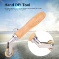 Welding Handheld Roller Waterproof Membrane Material Corner Seam Brass Press Wheel Penny Roofing Tools