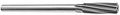 Drill America Dwrr Series Qualtech High-speed Steel Chucking Reamer Straight Flute Round Shank Uncoated Bright Finish 38 Size 
