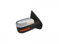 Right Passenger Side Power Mirror Chrome Folding With Heated Glass Memory Turn Signal And Puddle Lamp Without Auto Dimming For 