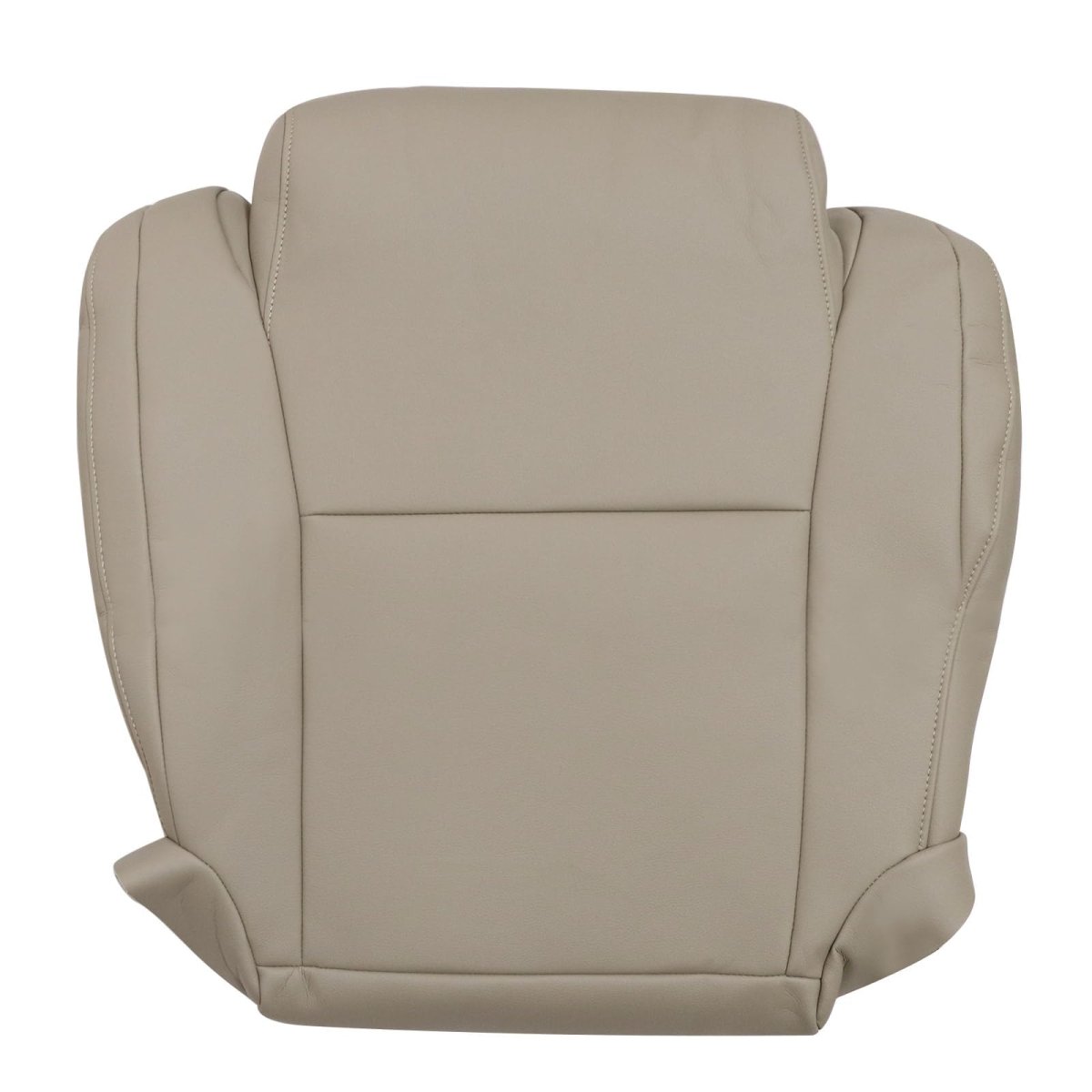 44 Sand Beige Tan Front Driver Side Bottom Replacement Microfiber Leather Seat Cover For Toyota Tundra Sequoia Based Sr5