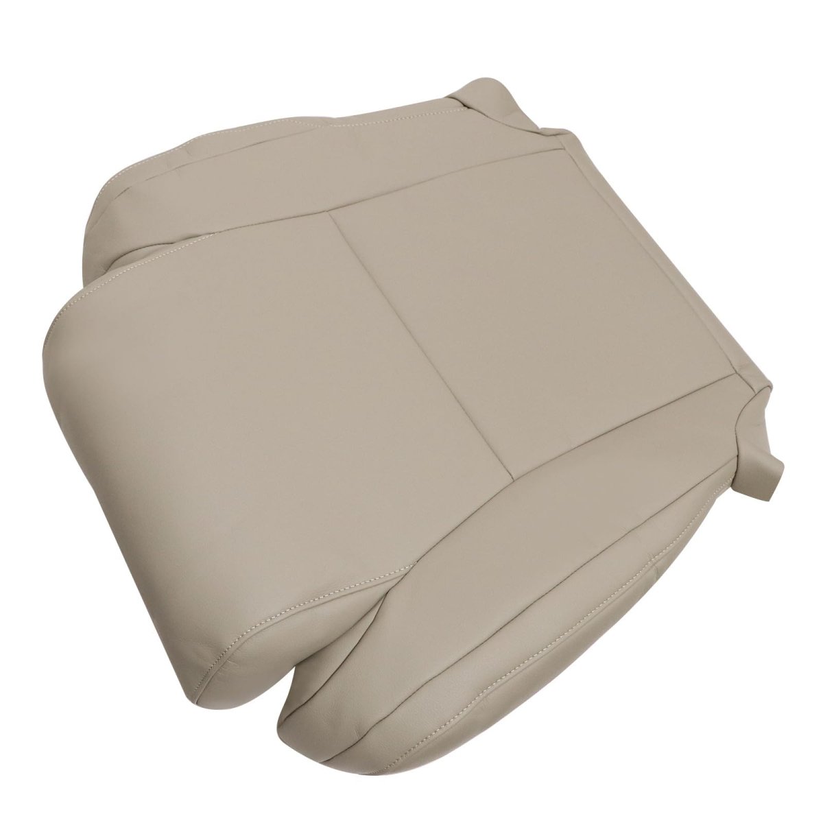 44 Sand Beige Tan Front Driver Side Bottom Replacement Microfiber Leather Seat Cover For Toyota Tundra Sequoia Based Sr5