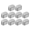 10pcs Round Ended Feather Key 5 X 8mm Carbon Steel Parallel Drive Shaft Stock Machine Keyway For Type Fastening Connection 
