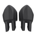 Windshield Mount Mirrors For Arctic Cat Snowmobiles 2012 To 2023 Sm-12760 Fits Mid Touring And High Windshields Convex Glass 