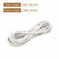 Uxcell Screen Spline 15m 49 21ft Silicone Sealing Strip Window Retainer 5mm Od White