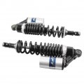 Newsmarts Pair Adjustable 340mm Motorcycle Air Shock Absorbers Rear Nitrogen Suspension Universal Fit Atv Go Kart Quad Dirt