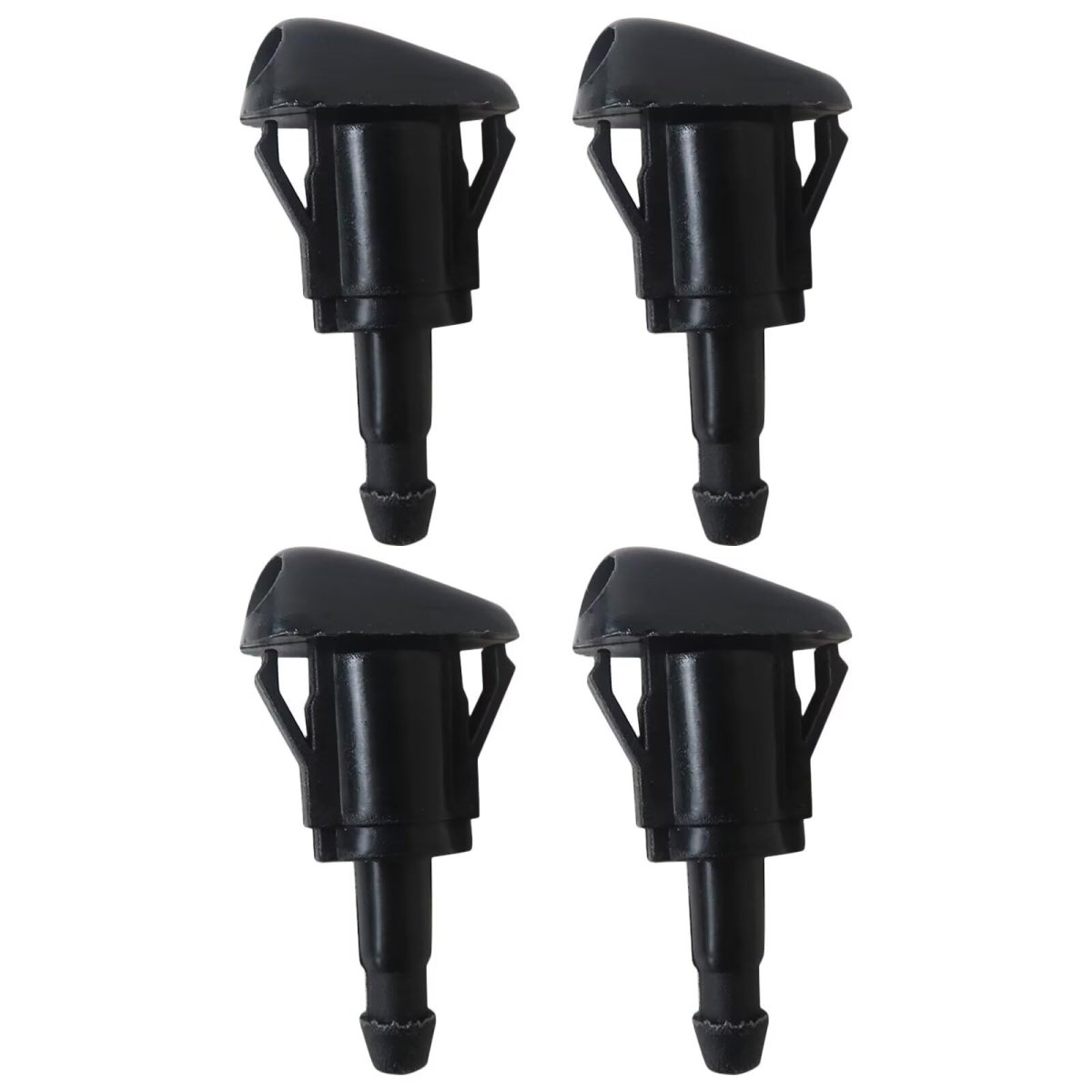 4 Pack 5113049aa Adjustable Front Windshield Wiper Washer Jet Nozzle Spray Assembly For 2008 2018 Dodge Grand Caravan