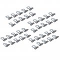 The Rop Shop 40-pack 3 8 Steel D Rings Clips Tie Down Rope Chain Car Truck Motorcycle
