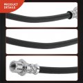 A-premium Front Driver And Passenger Inner Brake Hydraulic Hose Compatible With Toyota Lexus Models Land Cruiser 1996-1997