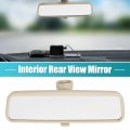 Rear View Mirror Car Interior Inner Rearview Beige For Volkswagen Passat B5 1999-2005 Jetta Mk4 1999-2004 Golf