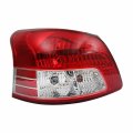 Rear Brake Tail Light Assembly For Toyota Yaris Sedan 2007 2012 Driver Side Lh Replacement 8156152550 To2818133 Red And Clear