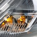 Wflnhb Driver Side Headlight Assembly Replacement For Fusion 2010-2012 Headlamp Halogen Projector Chrome Clear Fo2502273
