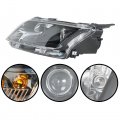 Wflnhb Driver Side Headlight Assembly Replacement For Fusion 2010-2012 Headlamp Halogen Projector Chrome Clear Fo2502273