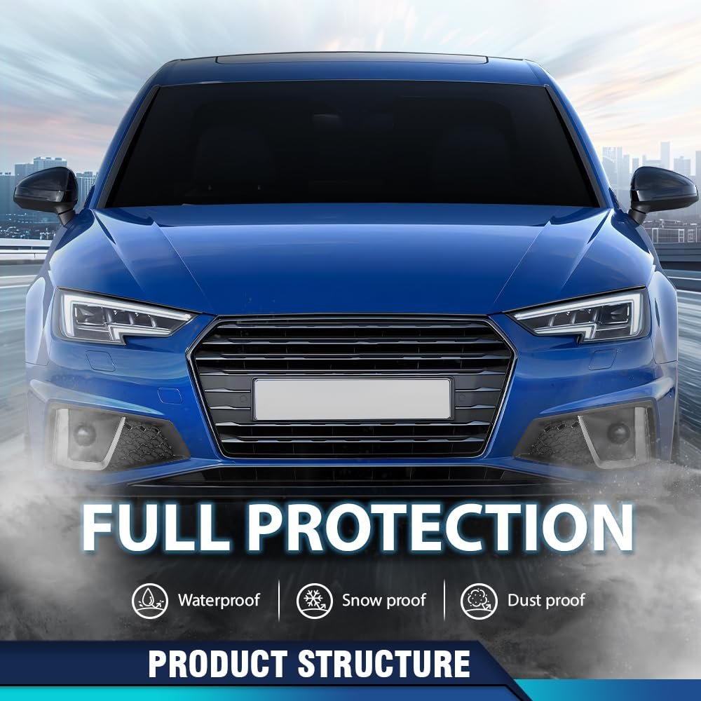 Front Bumper Grille Cover Fog Light Lamp Grill Bezel Left And Right Side For Audi A4 S-line Quattro S4 2019 8wd807681j