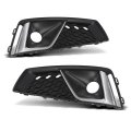 Front Bumper Grille Cover Fog Light Lamp Grill Bezel Left And Right Side For Audi A4 S-line Quattro S4 2019 8wd807681j 