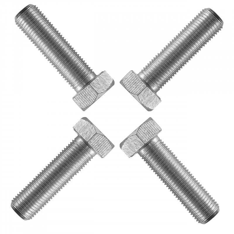 4x Rear Wheel Hub Bolt For Polaris Sport 400l 1994 1999 Xpedition 325 5 2000 2001 Part Number Thread Size 1 2 In 20 Height 2 04