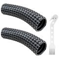 2 Pack Lower Nozzle Hose For Shark Rocket Hv300 Hv302 Hv320 Hv321 Hv322 Upright Vacuum Cleaner 6 In X 1 25 Replacement Parts 