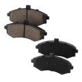 Front Ceramic Brake Pad Set For Hyundai Elantra 2002 2006 2 Wheel Replacement 581012da30 581012da31 Clx M0 Usa Jstpsscp941 Cla1 