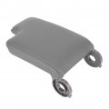 Center Console Lid Kit Car Armrest Cover Pad Cushion Fits For E46 1999-2004 Gray