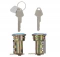 Xtremeamazing Pair Door Lock Cylinder Tumbler Keys Set For Pickup Van Truck