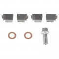 Ocpty Rear Left 18b5213 Brake Calipers Set Silver 1pc Compatible With Ford Flex 2009 Lincoln For Mks 2009-2011