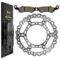Front Brake Disc Rotor Pads For Yamaha Yz250fx 2015-2016 Yz450f 2008-2015 