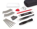 Everybit Tech Rescue Kit 46 Piece Electronics Repair Tool Set With Magnetic Driver Pentalobe And Torx Bits Spudgers Parts Mat 
