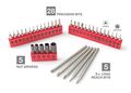 Everybit Tech Rescue Kit 46 Piece Electronics Repair Tool Set With Magnetic Driver Pentalobe And Torx Bits Spudgers Parts Mat